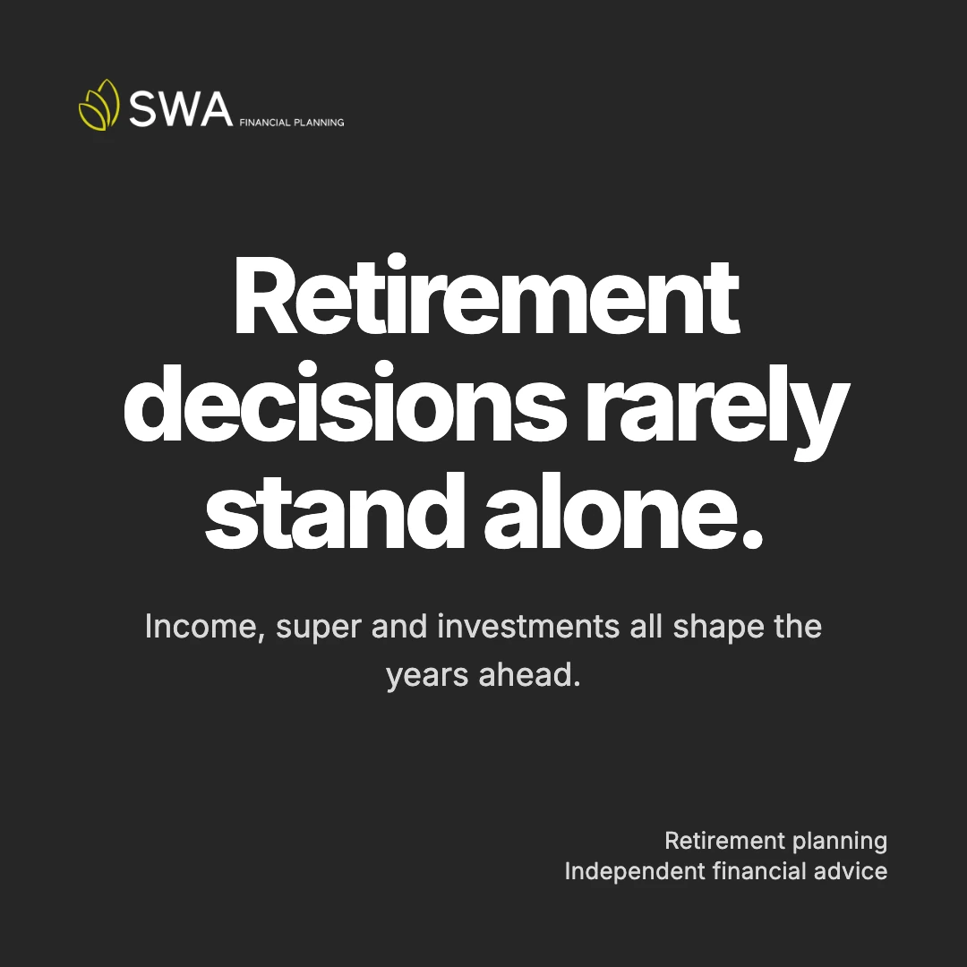 Connected retirement statement ad creative