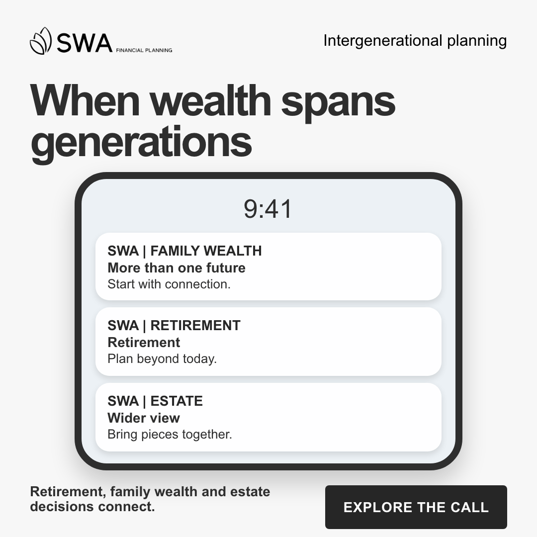 Second finished SWA Financial Planning image ad